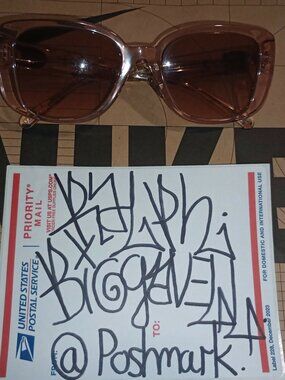 Coach Pink Sunglasses 57713B 8352 Cd472 Pre-Owned Fast Shipping ✅